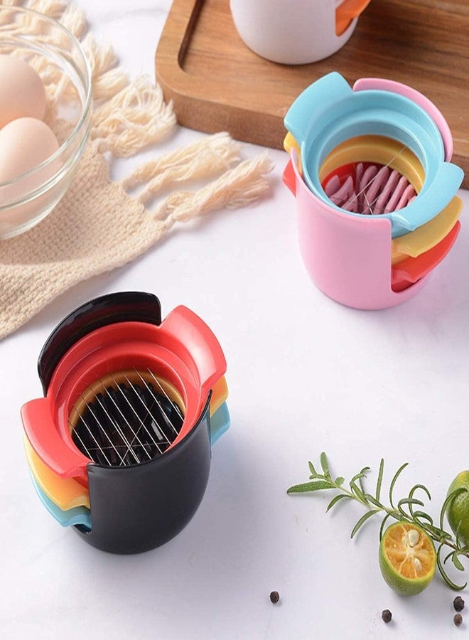 Oblivion 3 in 1 Stainless Steel Multifunction Slicer | Wire Cutter Soft Boiled Eggs Fruit Chopper/Divider/Dicer/Cutter Slicing Widget Slicing Cutter for All Kitchen (Multicolor) - Image 5